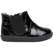 Boots enfant Falcotto Bottines beatles en cuir imprimé croco CALVIN