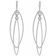 Boucles oreilles Orusbijoux Boucles D'oreilles En Argent Rétro Diamant...