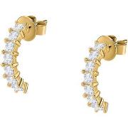 Boucles oreilles Cleor Boucles d'oreilles en argent 925/1000 et zircon