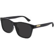 Lunettes de soleil Gucci GG0746SA Lunettes de soleil, Noir/Gris, 57 mm