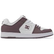 Chaussures de Skate DC Shoes MANTECA 4 white plum