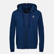 Sweat-shirt Le Coq Sportif Sweat zippé à capuche Femme