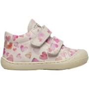 Baskets montantes enfant Naturino Chaussures premiers pas en cuir à im...