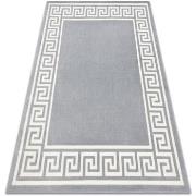 Tapis Rugsx BCF Tapis Morad GREK grec - gris 60x110 cm