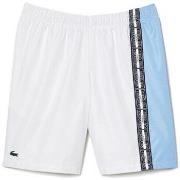 Short Lacoste SHORT TENNIS REGULAR FIT EN FIBRES RECYCLÉES BLEU BL