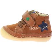 Baskets montantes enfant Kickers Basket Montante Cuir Sokistic