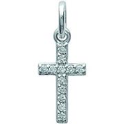 Collier Brillaxis Pendentif croix empierrée