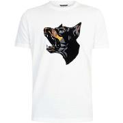 T-shirt Antony Morato T-shirt graphique Dobermann