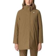 Veste K-Way Veste Marla St en velours ctel marron chaud