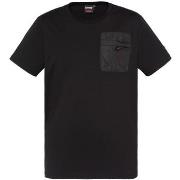 T-shirt Schott Tee shirt REDTODD Black