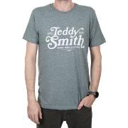 T-shirt Teddy Smith Tee Shirt GIANT Vintage Kaki