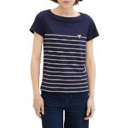 T-shirt Tom Tailor Tee-shirt manches courtes Captain Blue