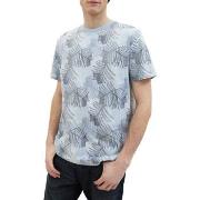 T-shirt Tom Tailor Tee shirt Blue Leaf