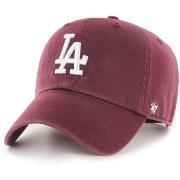 Casquette '47 Brand 47 CAP MLB LOS ANGELES DODGERS CLEAN UP DARK MAROO...