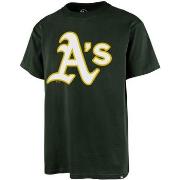 T-shirt '47 Brand 47 TEE MLB OAKLAND ATHLETICS IMPRINT ECHO DARK GREEN