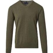 Sweat-shirt Casa Moda Pull Vert Olive