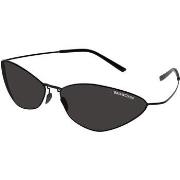 Lunettes de soleil Balenciaga BB0350S Lunettes de soleil, Noir/Gris, 6...