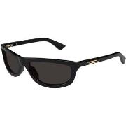 Lunettes de soleil Bottega Veneta BV1327S Lunettes de soleil, Noir/Gri...