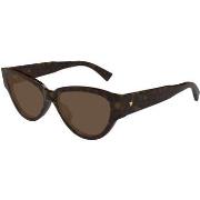 Lunettes de soleil Bottega Veneta BV1319S Lunettes de soleil, Havana/M...