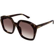 Lunettes de soleil Chloe CH0280S Lunettes de soleil, Havana/Rouge, 57 ...