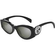 Lunettes de soleil Gucci GG1691S Lunettes de soleil, Noir/Gris, 54 mm