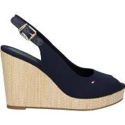 Espadrilles Tommy Hilfiger FW0FW04789 ICONIC ELENA SLING BACK WEDGE