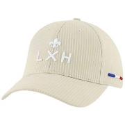 Casquette LXH Casquette rayures Ref 60009 beige blanc