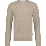 Sweat-shirt State Of Art Pull Donegal Mélanger Beige