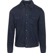 Sweat-shirt Blue Industry Surchemise Milano Marine