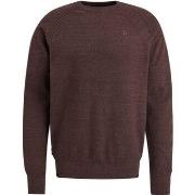 Sweat-shirt Cast Iron Pull Heather Plated Marron