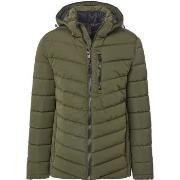 Veste Casa Moda Veste Hooded Puffer Vert Olive