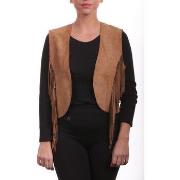 Gilet Milpau Farwest Camel