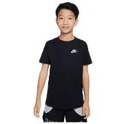 T-shirt enfant Nike TEE SHIRT K NSW TEE EMB FUTURA - Noir - XL