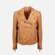 Veste Bata Blouson Biker femme en cuir Famme