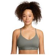 Brassières de sport Nike BRASSIERE VERTE - LIGHT ARMY - L