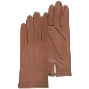 Gants Isotoner Gants Femme 3 baguettes cuir Cognac