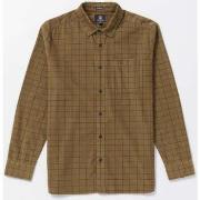 Chemise Volcom Camisa Zander - Dark Khaki