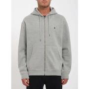 Polaire Volcom Sudadera con Cremallera Single Stone - Heather Grey