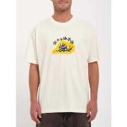 T-shirt Volcom Camiseta Balislow - Dirty White