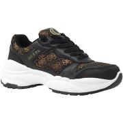 Chaussures Guess Running Sneaker Donna Black Brown FLFSAMFAL12