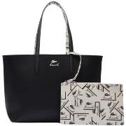 Sac a main Lacoste Sac cabas reversible Ref 64009 N91 Noir Fa