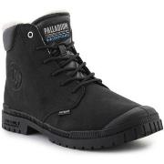 Boots Palladium sp20 Cuff Leather Waterproof WL 79067-008-M Black