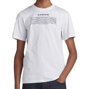 T-shirt G-Star Raw G STAR - Tee Shirt - blanc