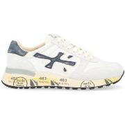 Baskets Premiata Baskets Mick en cuir blanc