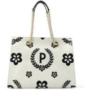 Sac Pollini Borsa Donna Bianco Nero TE8472PP0DQ1E00CB