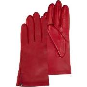 Gants Isotoner Gants Femme cuir chaud Coquelicot