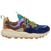 Baskets Flower Mountain Baskets Yamano 3 Navy/Light Blue/Brown