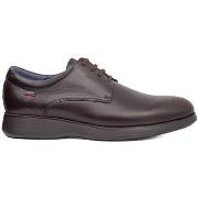 Chaussures CallagHan ZAPATO MARRÓN DE HOMBRE EN PIEL ELEGANCE 61000