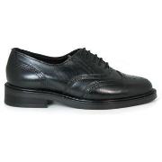 Chaussures Aplauso ZAPATO NEGRO DE PIEL CON CORDONES 4869