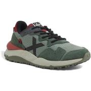 Chaussures Munich Running Sneaker Uomo Green Red 9880018